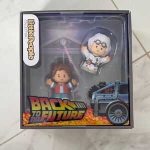 Back to the Future little people set